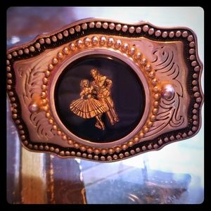On Hold: Vintage Gold Belt Buckle